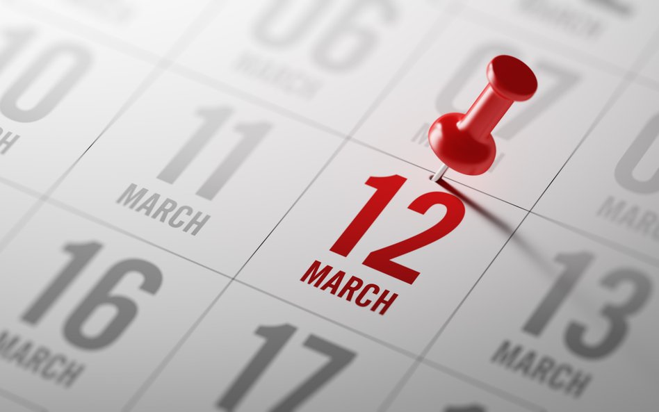 Wydarzy się dziś. Kalendarium wydarzeń na rynkach w dniu 12.03.2026