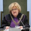 Sędzia Dorota Tyrała na sali rozpraw Sądu Apelacyjnego w Warszawie