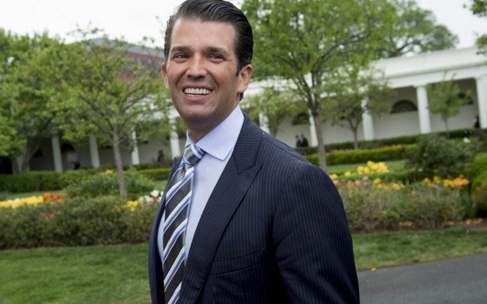"New York Times": Donald Trump junior chciał materiałów kompromitujących Hillary Clinton od Rosjan
