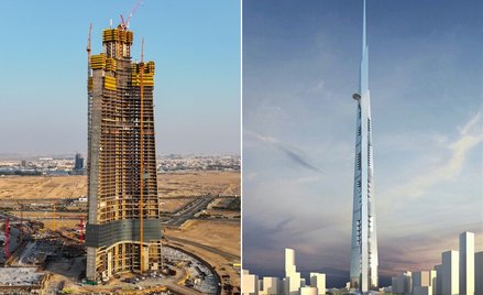 Jeddah Tower w Arabii Saudyjskiej ma już 454 metry wysokości