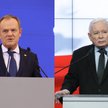 Premier Donald Tusk i prezes PiS Jarosław Kaczyński