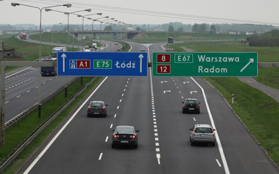 Między Łodzią a Katowicami jeszcze wolniej. Budowa A1 się rozkręca