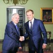 Półtoragodzinne spotkanie prezydenta Lecha Kaczyńskiego i premiera Donalda Tuska zakończyło się dekl