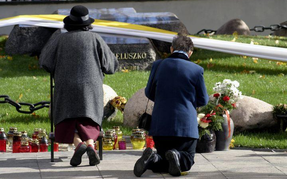 Grób księdza Jerzego Popiełuszki