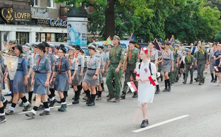 Marsz przeszedł ulicą Puławska od ulicy Odyńca do ulicy Drorkowej
