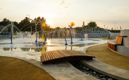 Nowoczesny park wodny na Plantach w Jaworznie