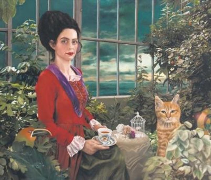 Obraz Lucyny Góralczyk ma wycenę 6–8 tys. zł.