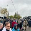 Mieszkańcy Ołeszek rozpoczęli ewakuację. Samolot zabierze ich na Białoruś