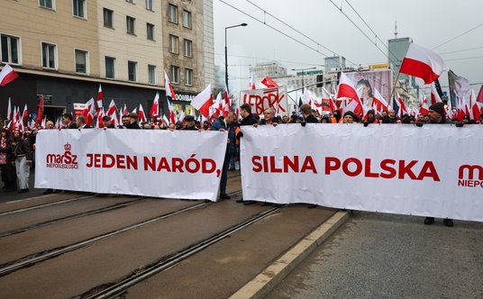 Marsz Niepodległości pod hasłem „Jeden naród, silna Polska”