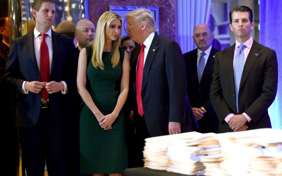 Synowie Trumpa zatrudniali nielegalnego imigranta z Meksyku