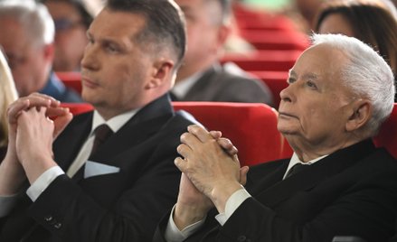 Przemysław Czarnek i Jarosław Kaczyński