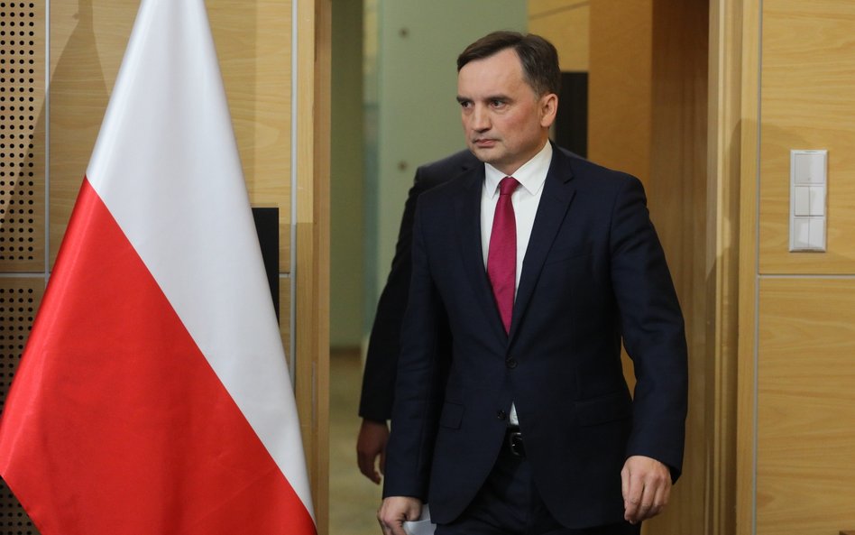 Minister sprawiedliwości, prokurator generalny Zbigniew Ziobro