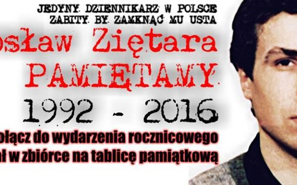 24. rocznica śmierci Jarosława Ziętary. W Poznaniu palą znicze pod jego domem