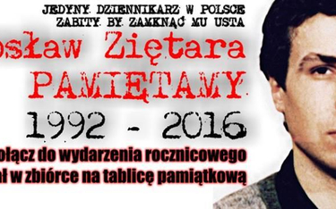24. rocznica śmierci Jarosława Ziętary. W Poznaniu palą znicze pod jego domem
