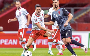 Robert Lewandowski strzelił Albańczykom gola w pierwszym, wygranym 4:1, meczu w Warszawie. – Nie moż