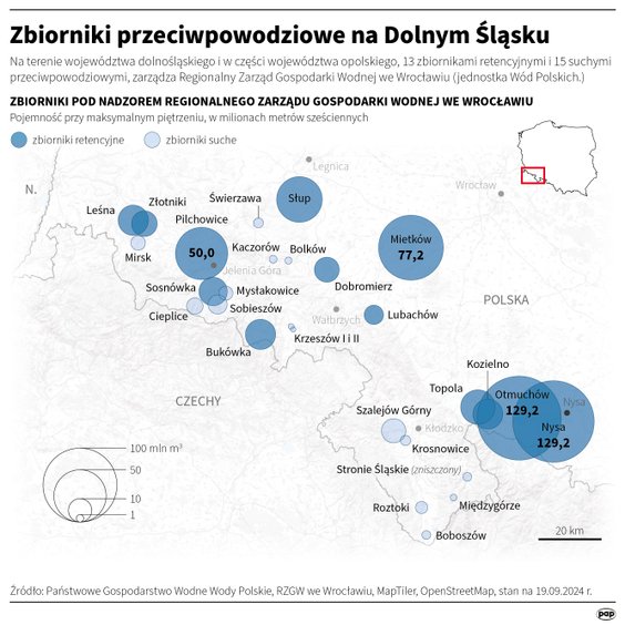 Zbiorniki przeciwpowodziowe na Dolnym Śląsku