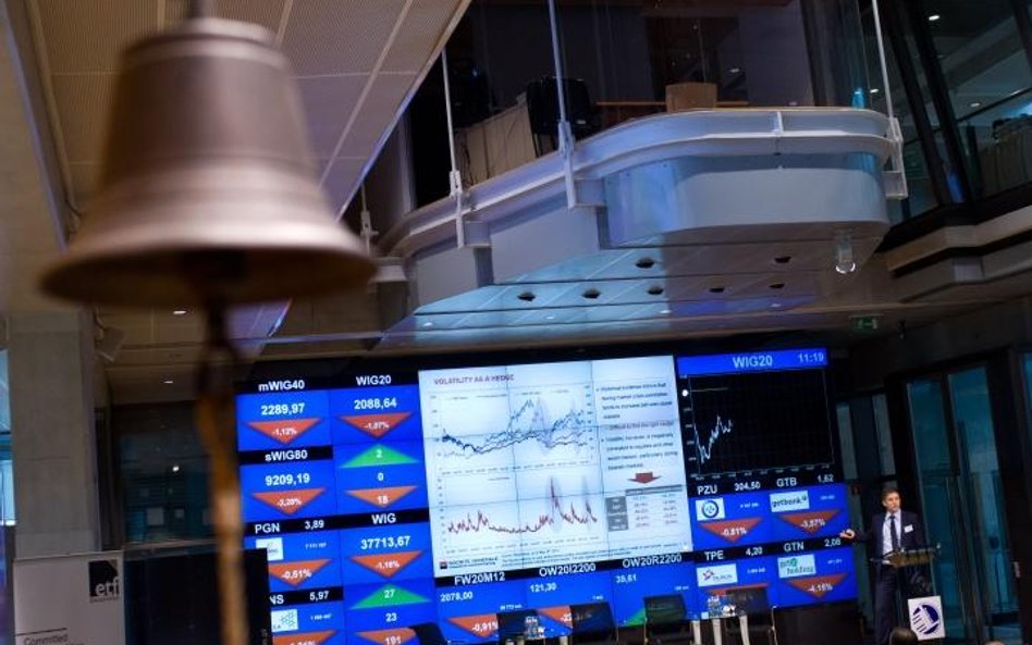 EBC pobudził notowania na GPW