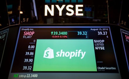 Shopify na NYSE: Ponad 500 proc. w górę od debiutu