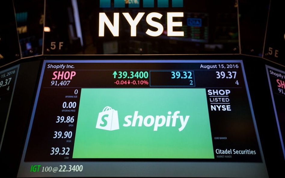 Shopify na NYSE: Ponad 500 proc. w górę od debiutu