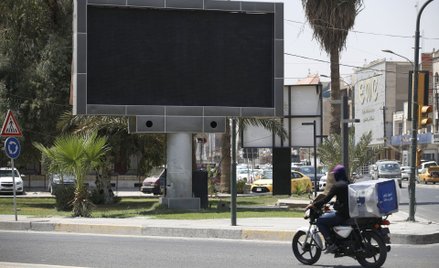 Elektroniczny billboard w Bagdadzie był obiektem ataku hakerskiego
