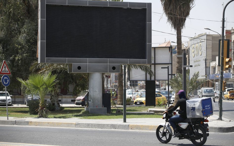 Elektroniczny billboard w Bagdadzie był obiektem ataku hakerskiego