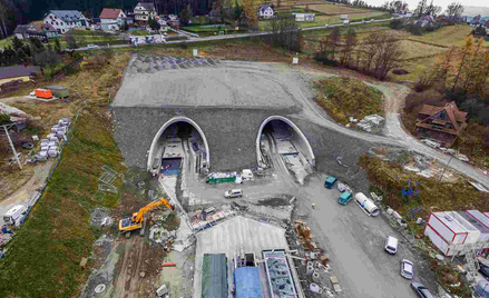 Tunel na zakopiance znowu opóźniony, otwarcie dopiero jesienią