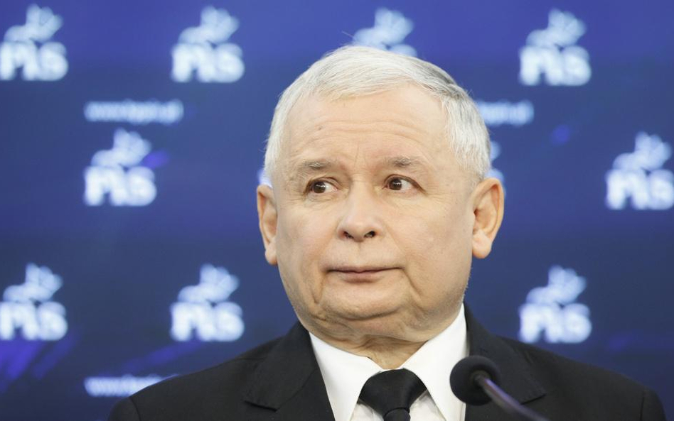 Prezes PiS Jarosław Kaczyński