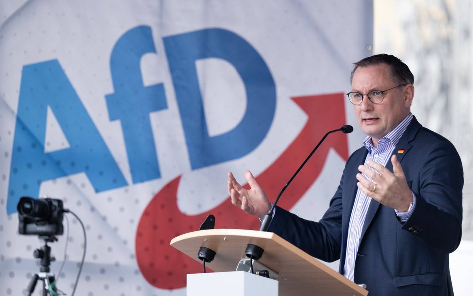 Przewodniczący AfD Tony Chrupalla