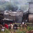 Pakistan: Wojskowy samolot spadł na domy. Nie żyje 17 osób