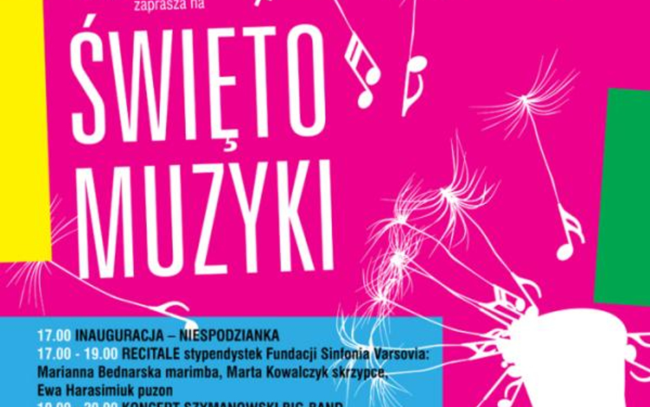 Święto Muzyki w przestrzeni miejskiej Warszawy