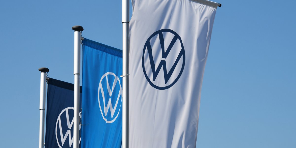 Volkswagen wypadł z indeksu Euro Stoxx 50 po miesiącach spadków akcji