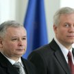 Marek Jurek (z prawej) i Jarosław Kaczyński