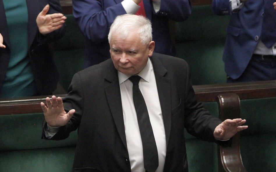 Prezes PiS Jarosław Kaczyński