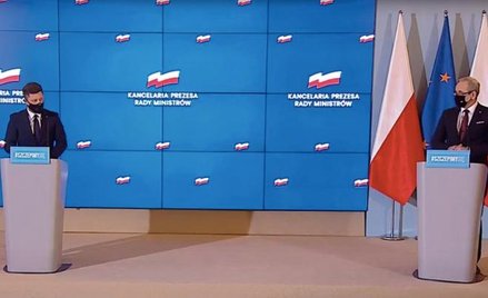 Michał Dworczyk (z lewej, na zdjęciu z Adamem Niedzielskim) zapewnia, że do końca I kwartału uda się