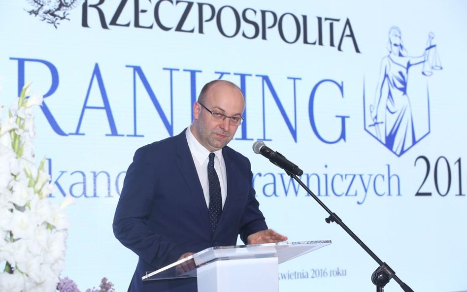 Łukasz Piebiak - wiceminister sprawiedliwości