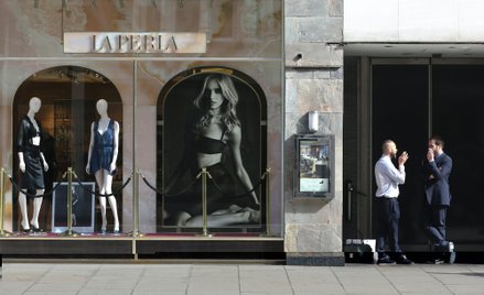 Butik La Perla w Londynie.