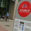 Jeden z punktów wypożycznia rowerów w stolicy