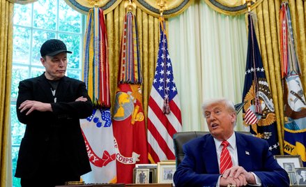 Elon Musk i Donald Trump