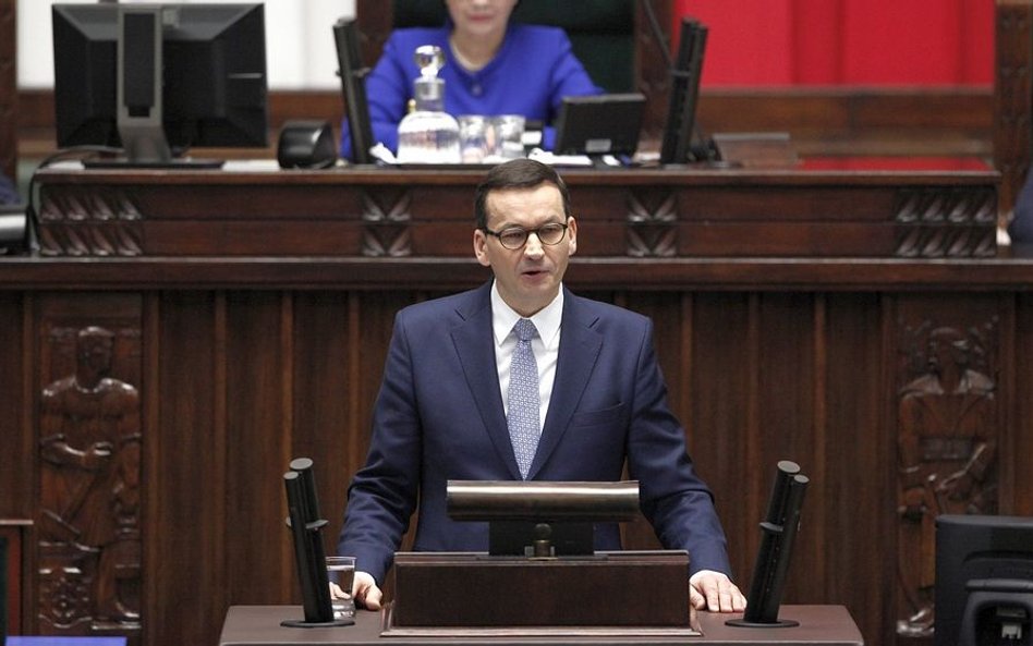 Morawiecki: Prace nad 30-krotnością są zawieszone, będą dalej konsultowane