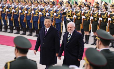 Prezydent Brazylii po wizycie w Chinach:  USA powinny przestać "zachęcać do wojny"