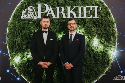 Andrzej Stec, redaktor naczelny "Parkietu" i Piotr Kozłowski, dyrektor Biura Maklerskiego Pekao