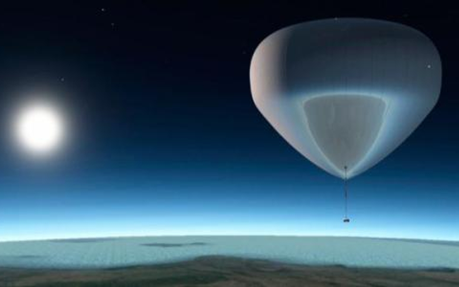 Satelity będą startowały z wysokości 30 km, wyniesie je tam stratosferyczny balon napełniony helem