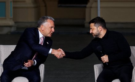Steve Witkoff i Wołodymyr Zełenski