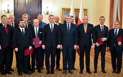 Prezydent RP Andrzej Duda wśród członków nowo powołanej Rady ds. Szkolnictwa Wyższego, Nauki i Innow