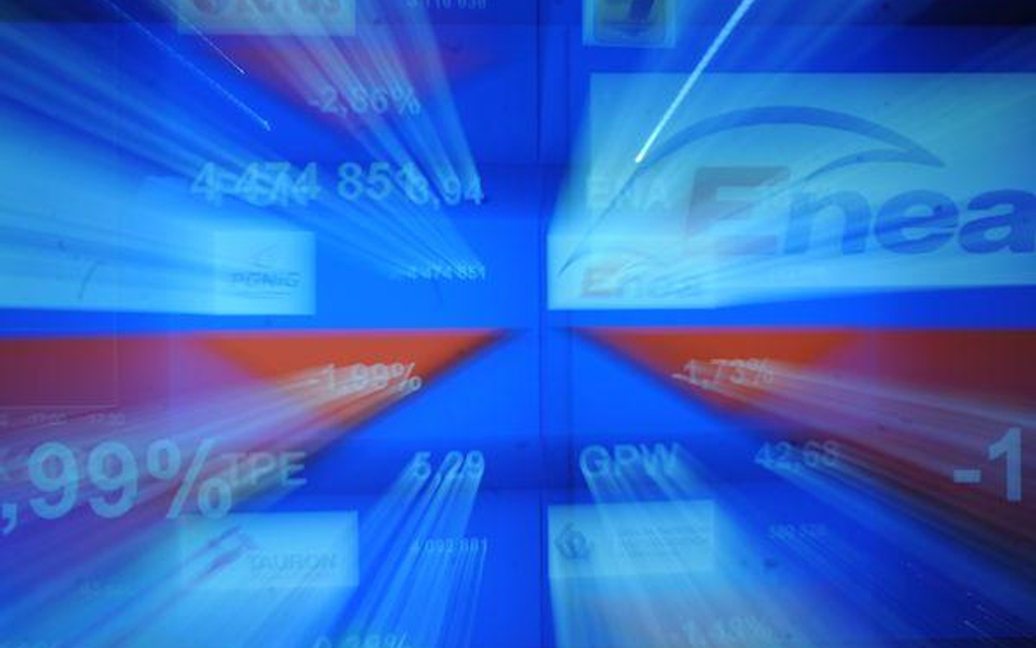 GPW: spadki przyspieszyły