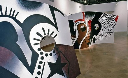 Wojciech Fangor, „Struktura Sprężona” (2002 r.)