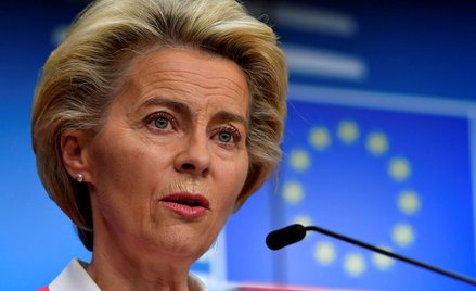 Szefowa KE nie jest zakażona koronawirusem