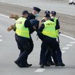 Protest przedsiębiorców w centrum Warszawy
