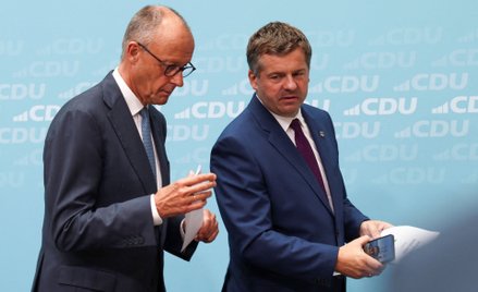 Friedrich Merz i Sven Schulze
