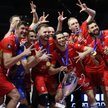Siatkarze ZAKSY Kędzierzyn-Koźle z pucharem za zwycięstwo w Lidze Mistrzów